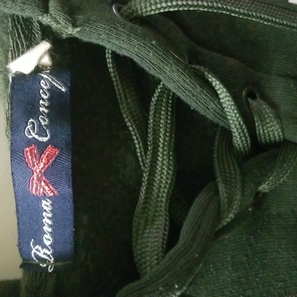 Love nation sweater - dark green - - Picture 5 of 12